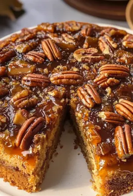 Vegan Pecan Upside Down Cake