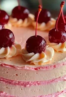 Vintage Maraschino Cherry Cake