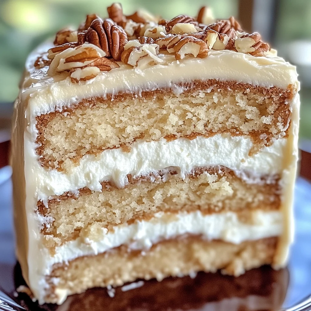 White German Chocolate Cake with Cheesecake Center