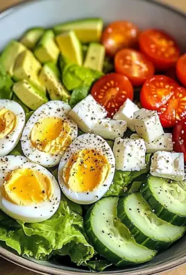 Avocado Egg Salad Bowl with Feta & Crunchy Cucumber