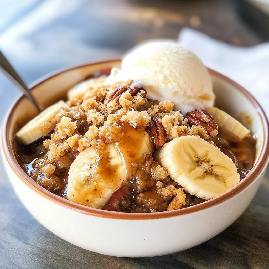Banana Crumble
