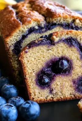 Blueberry Cinnamon Swirl Banana Bread