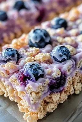 Blueberry Rice Krispies
