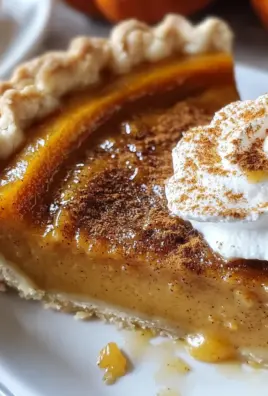 Bourbon Brûlée Pumpkin Pie