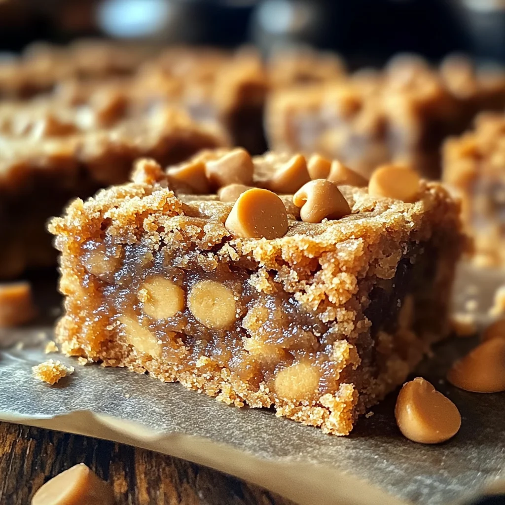 Butterscotch Toffee Cookie Bars