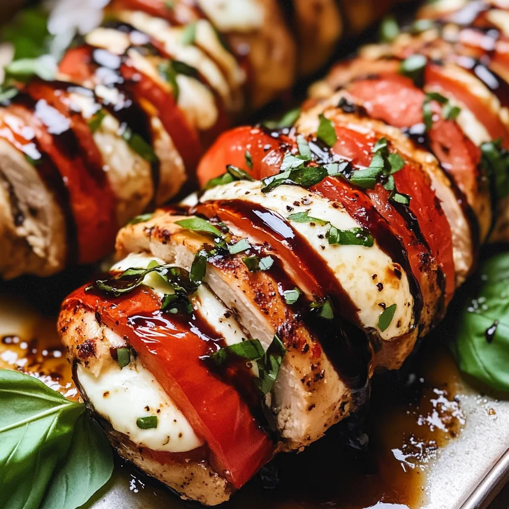 Caprese Stuffed Chicken