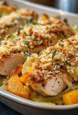 Chicken Leek and Butternut Squash Bake – The Ultimate One-Pan Dinner