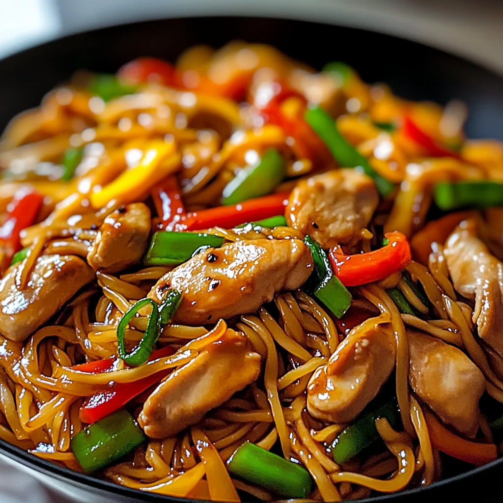 Chicken Lo Mein Recipe