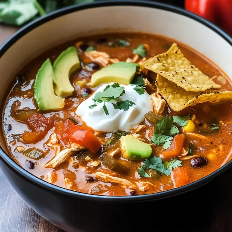 Chicken Tomato Rice Soup