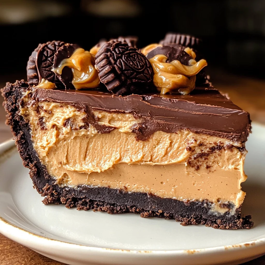 Chocolate Peanut Butter Pie