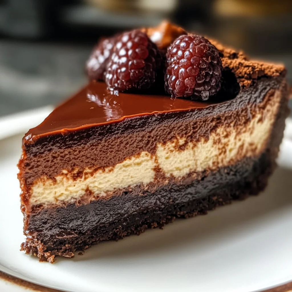 Chocolate San Sebastian Cheesecake That Melts in Your Mouth