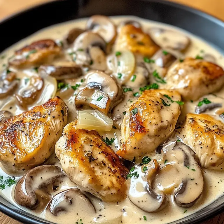Creamy Chicken Stroganoff – Ready in 30 Minutes!