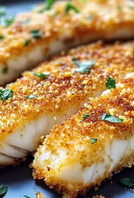 Crispy Parmesan Crusted Fish