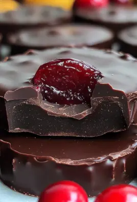 Dark Chocolate Covered Cranberry Sauce Bites