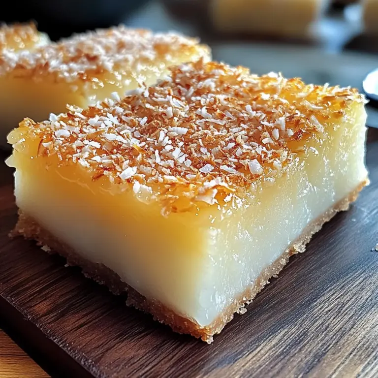 Decadent Coconut Mochi Cake for a Tropical Escape at Home