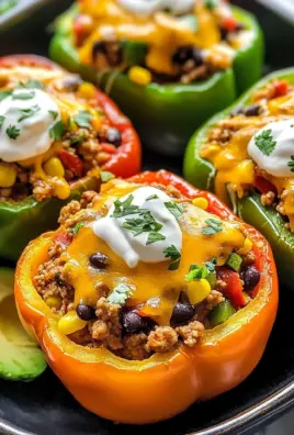 Easy Taco Stuffed Peppers
