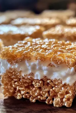 Gingerbread Rice Krispie Treats