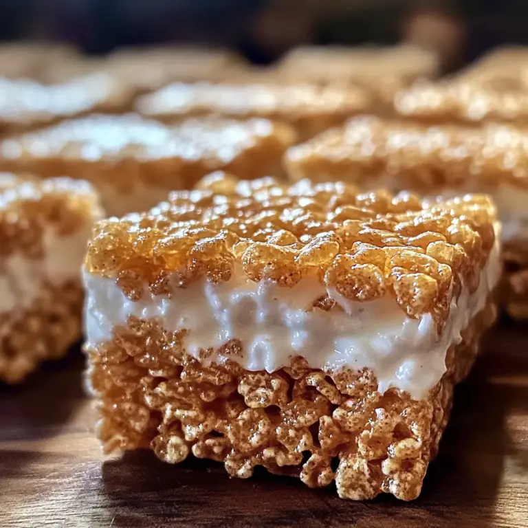 Gingerbread Rice Krispie Treats