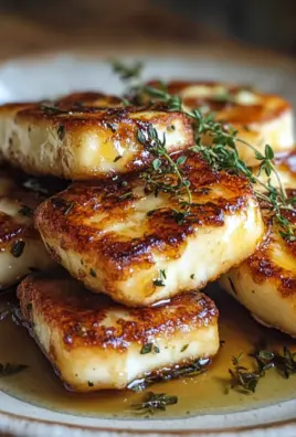 Halloumi with Honey and Thyme