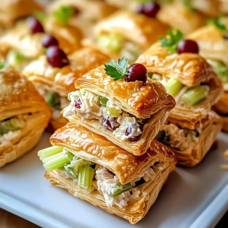 Healthy Chicken Salad Puffs