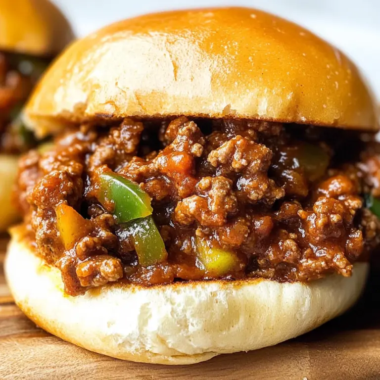 Healthy Sloppy Joes