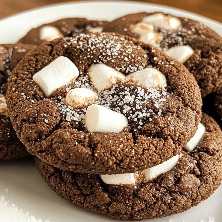 Hot Chocolate Cookies