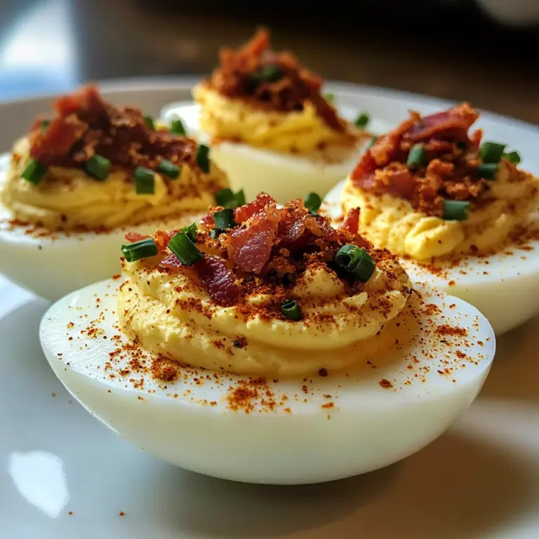 Irresistible Million Dollar Turkey Bacon Deviled Eggs: A 1-of-a-Kind Delight