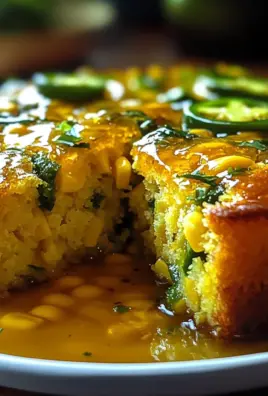 Jalapeño Cornbread with Lime Honey Glaze