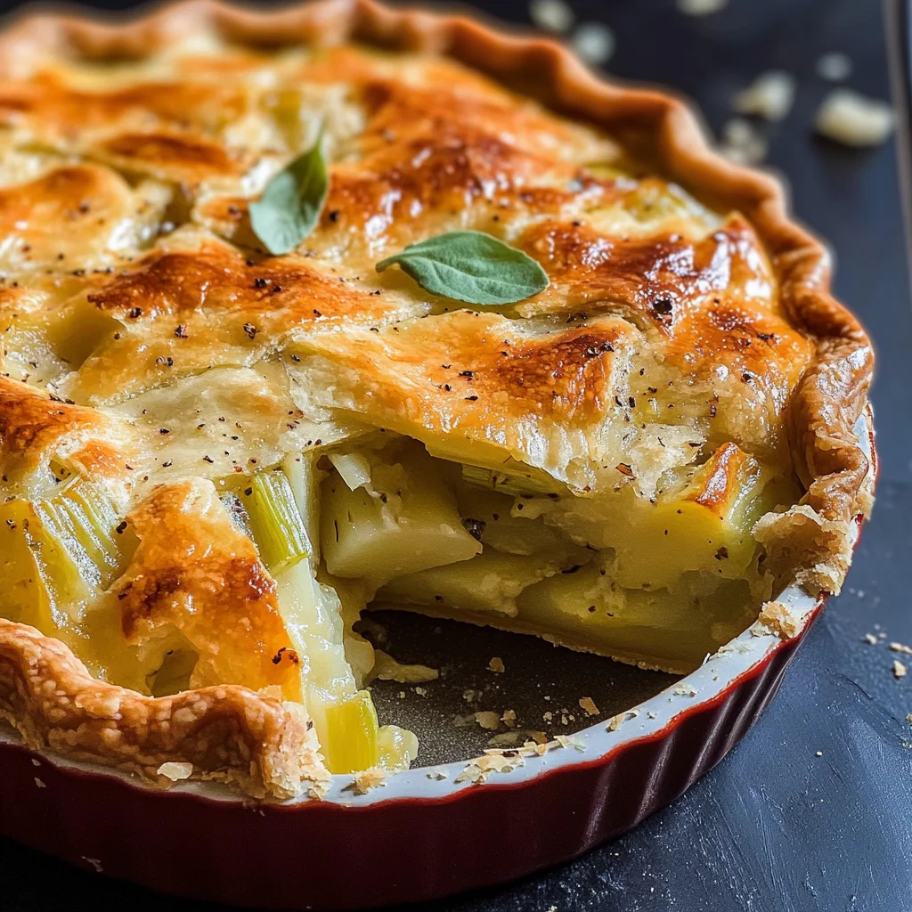 Jamie Oliver Leek And Potato Pie