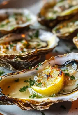 Lemon Butter Grilled Oysters
