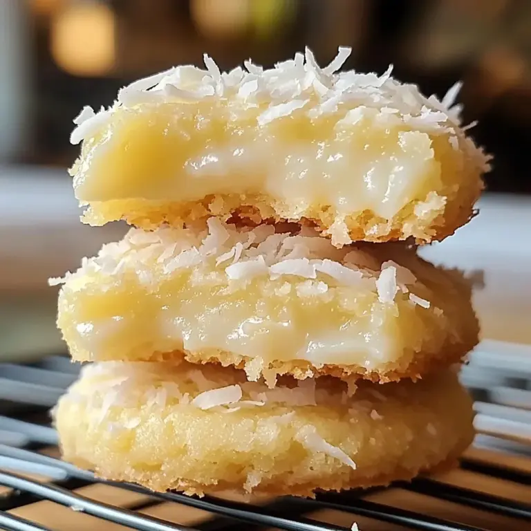 Lemon Coconut Heaven Cookies – Easy Dessert Recipe