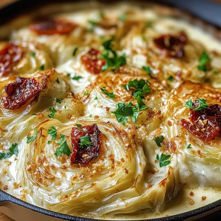 Marry Me Melting Cabbage