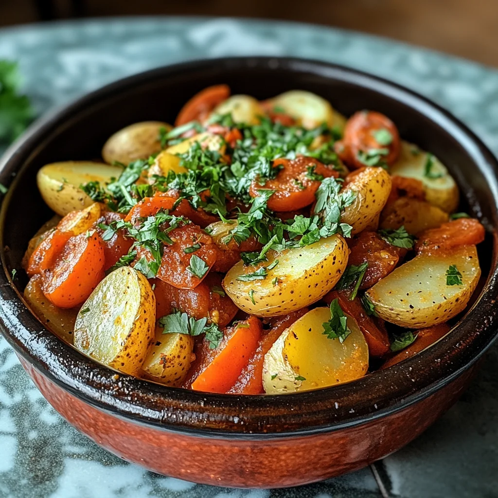Moroccan Potato Tagine