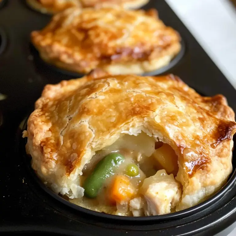 Muffin Tin Chicken Pot Pies