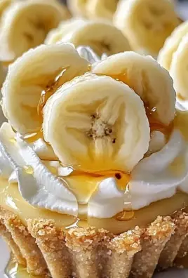 No-Bake Mini Banana Cream Pies - Easy & Delicious Recipe