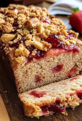 Peanut Butter Jelly Snack Bread