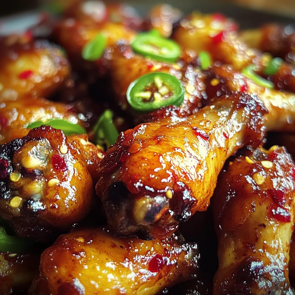 Pineapple Cowboy Candy Chicken Wings