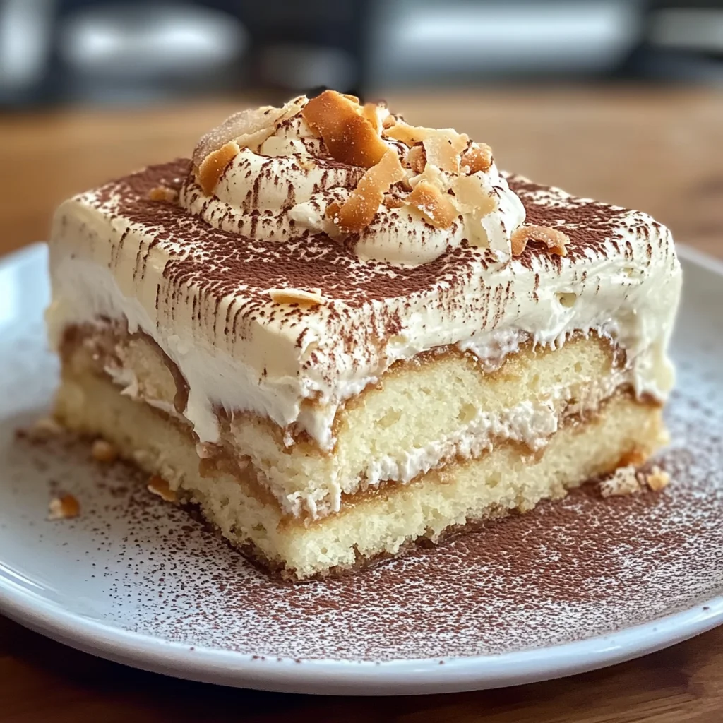 Raffaello Coconut Tiramisu