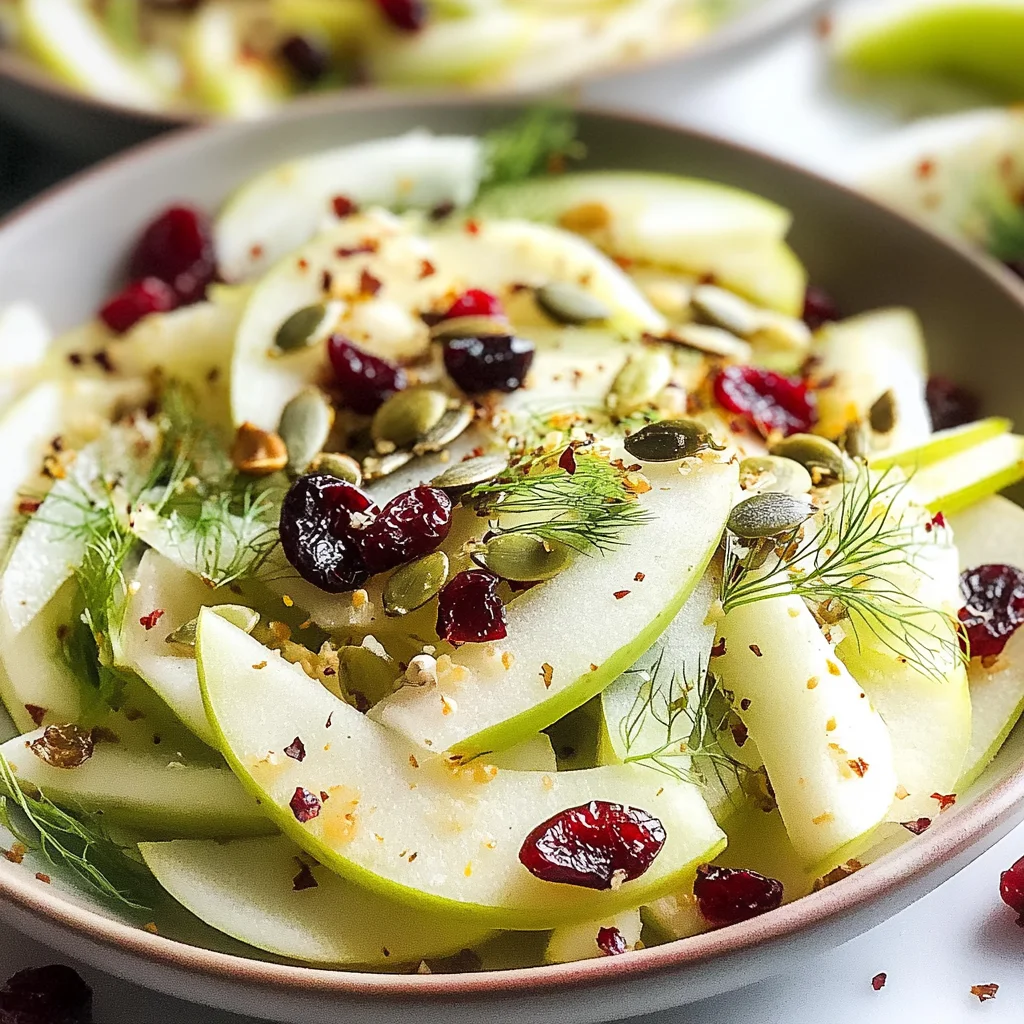 Savory Fennel and Apple Salad