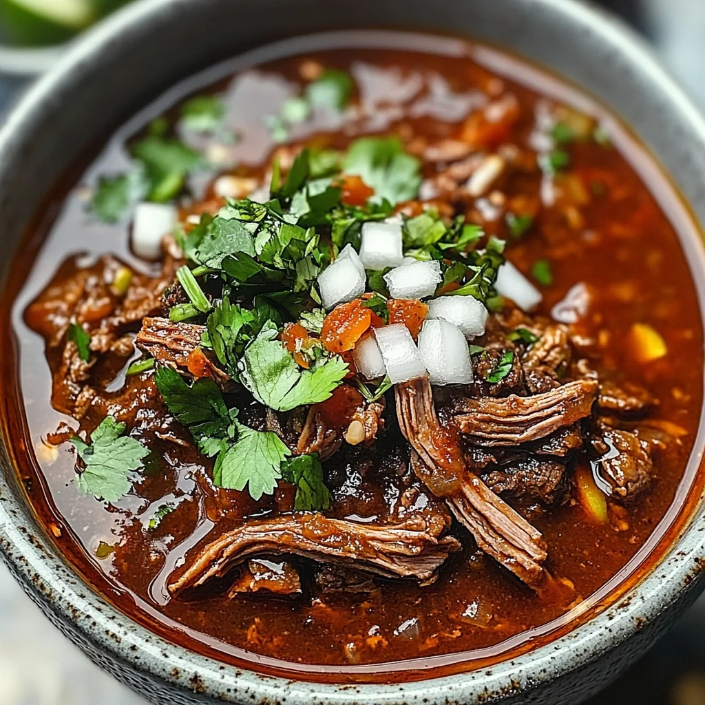 Savory Mexican Birria Crockpot Recipe Easy Delicious