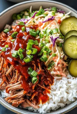 Slow Cooker Pulled beef Bowls Recipe