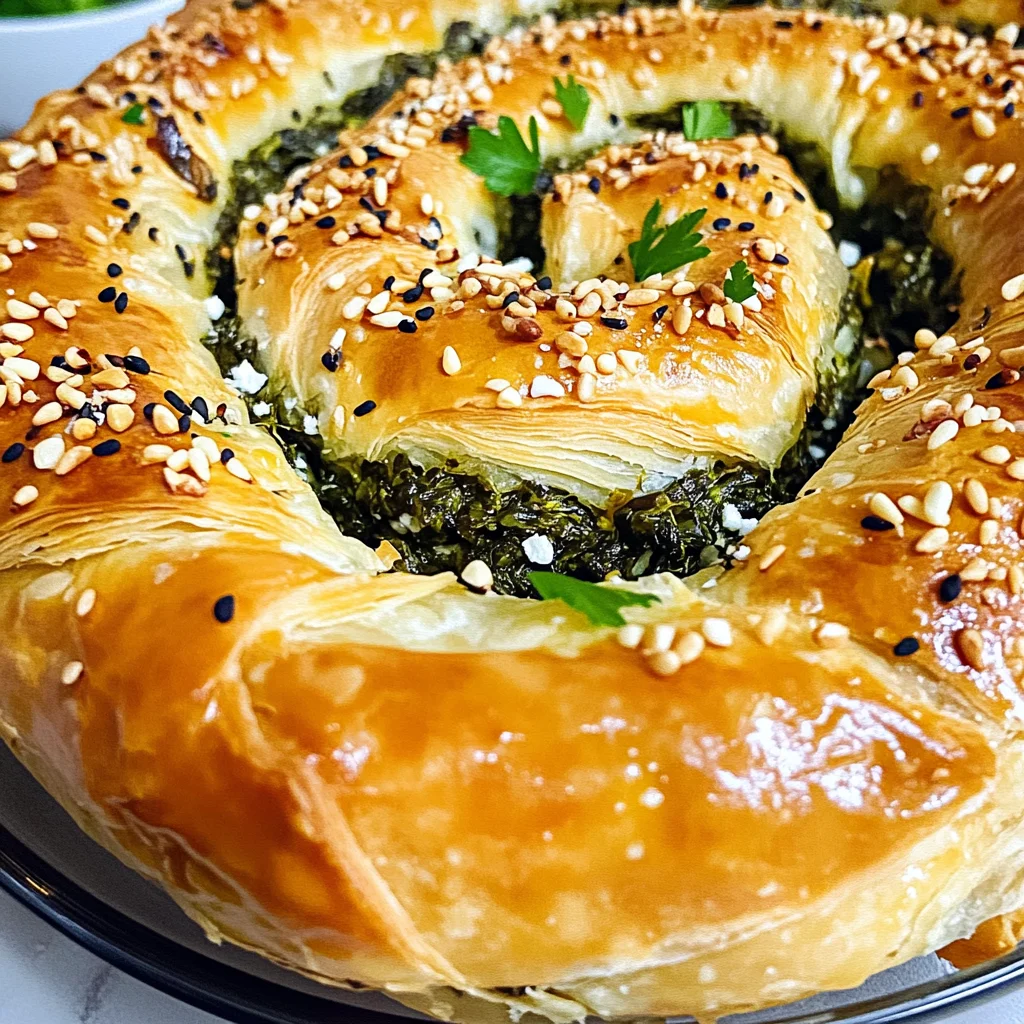 Spanakopita Spiral