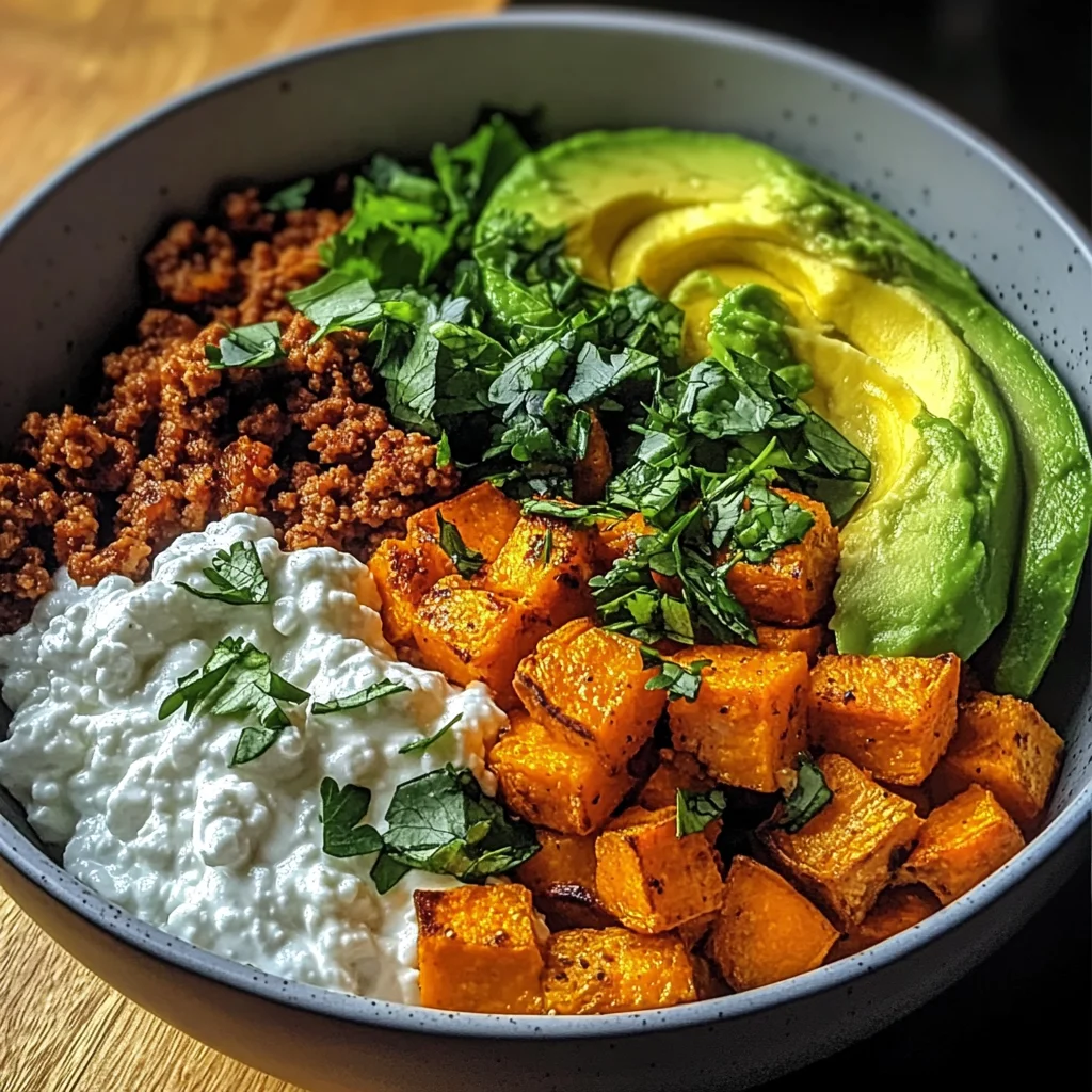 Sweet & Savory Power Bowl with Cottage Cheese