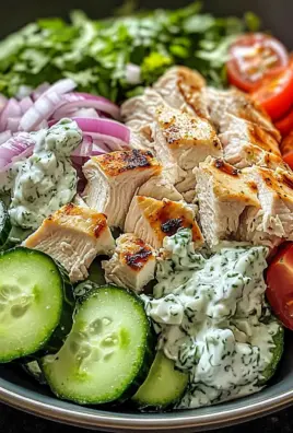 TZATZIKI CHICKEN SALAD: Discover a Refreshing Delight!