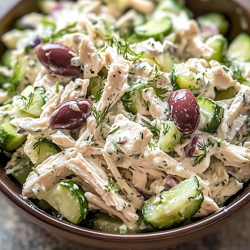 Tzatziki Chicken Salad