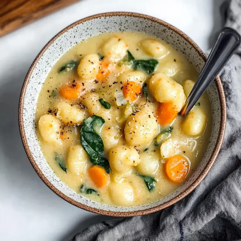 Vegan Gnocchi Soup