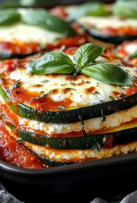 Zucchini Ricotta Melts with Marinara
