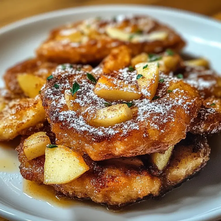 Air Fryer Apple Fritters Recipe: A Delicious Treat Awaits!