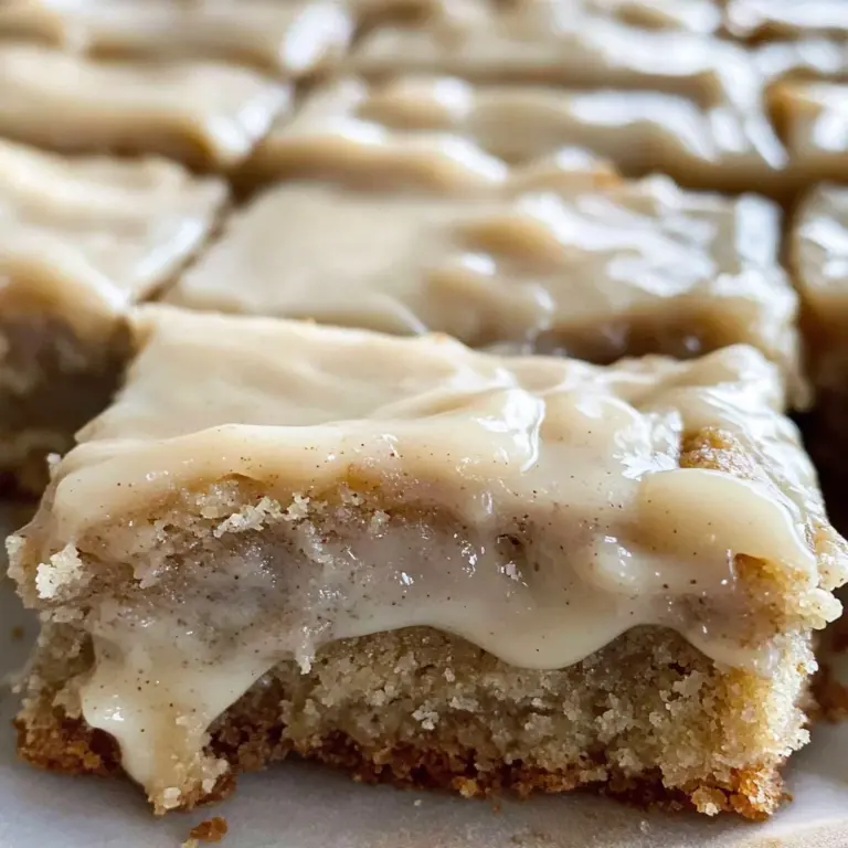 Banana Bars with Brown Butter Icing
