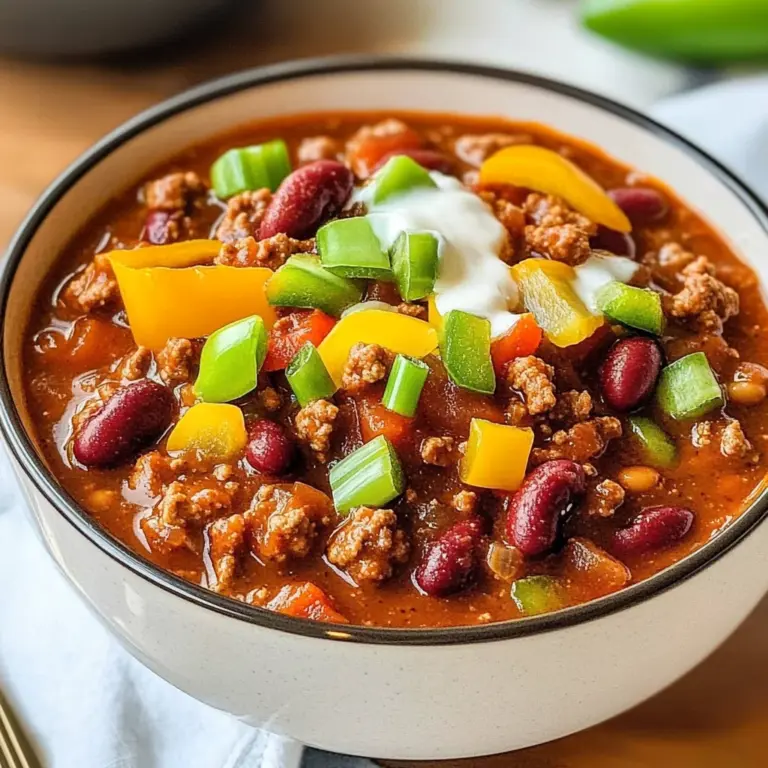 Best Homemade Chili